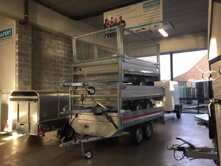 Aanhangwagen Ongeremd Twins 3